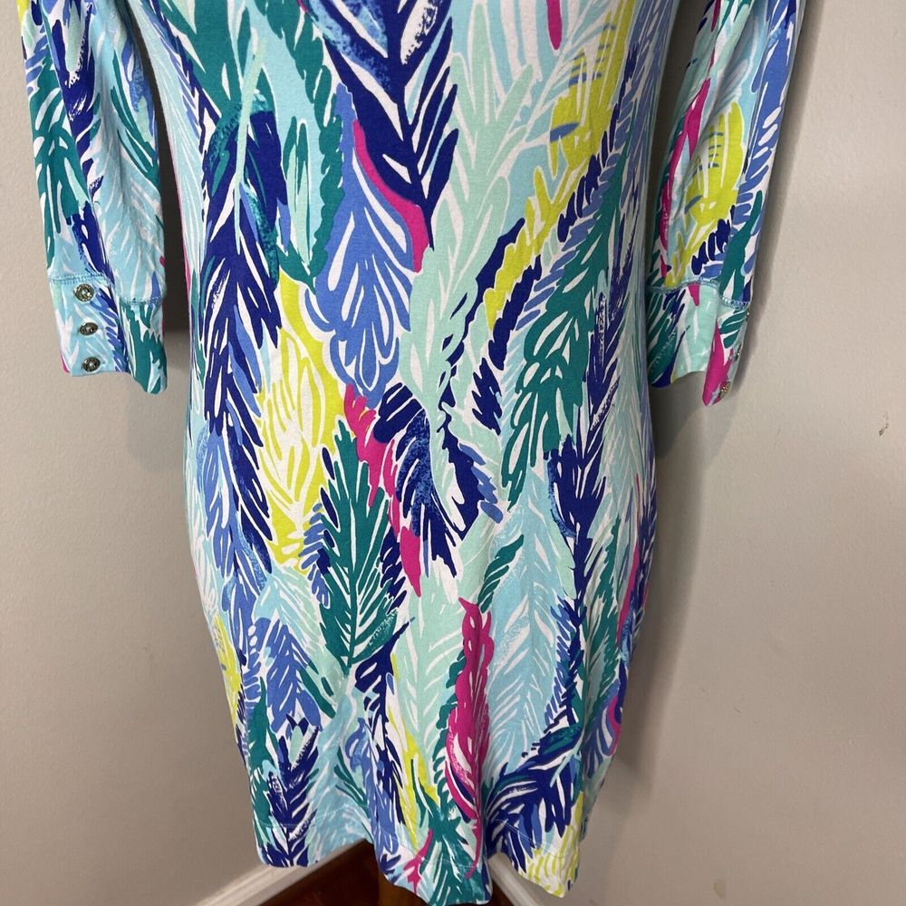Lilly Pulitzer Sophie Dress UPF 50+ Light as a Feather 3/4 Sleeve Dress XS - Picture 9 of 10